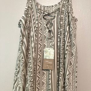 Size small green dress new with tags